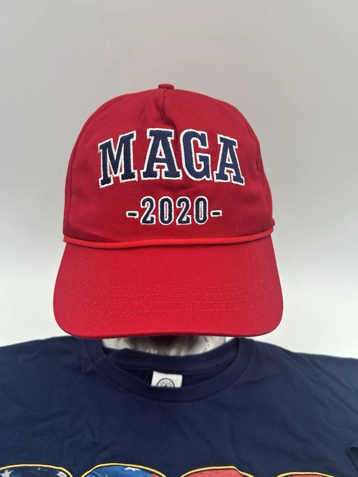 Camiseta Trump MAGA Make America Great Again 2020 sombrero de camionero rojo Cali-Fame-2XL Foto 3 de 4