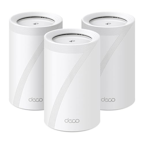 TP-Link Deco BE65 Wi-Fi 7 Mesh WLAN Set(3 Pack), Tri-Band 5760 Mbit/s (6 GHz) + - Photo 2/7