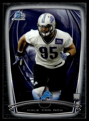 2014 Bowman Chrome Kyle Van Noy Rookie Detroit Lions #126