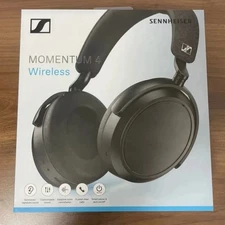 Sennheiser Momentum 4 Wireless Headphone Bluetooth Over-Ear Good Sound Black