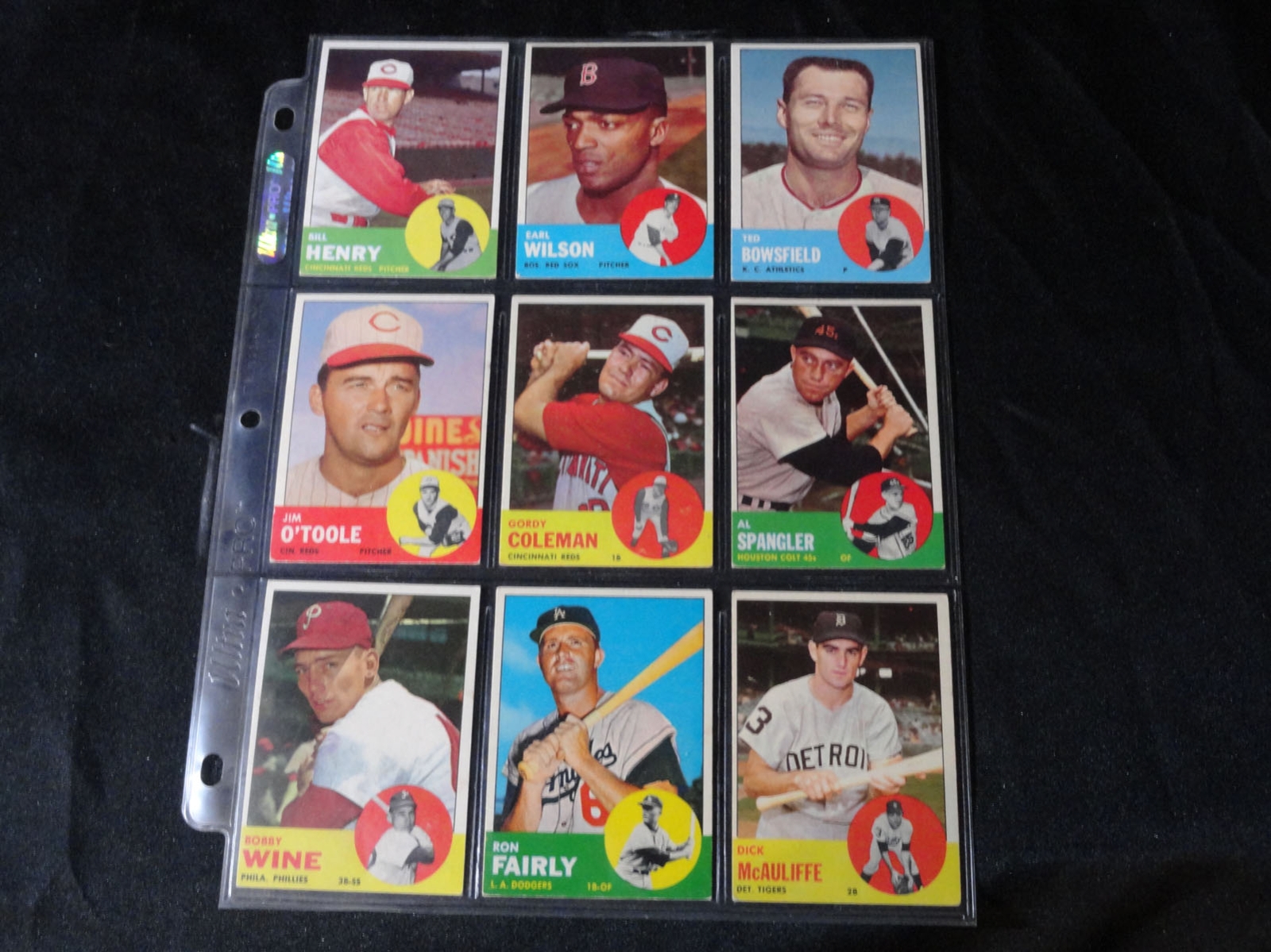 VINTAGE MLB BASEBALL COLLECTION 186 CARD LOT 1950s - 1960s | eBay