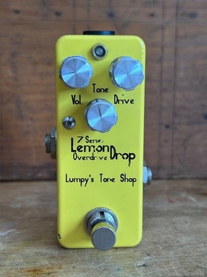 Lumpy's Tone Shop 7 Series Lemon Drop Guitar Overdrive Fuzz Pedal JHS BOSS MXR