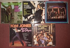 TOM JONES - FIVE 12" VINYL LPs - FREE POSTAGE (includes one double)