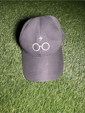 Gray Harry Potter with Glasses  Lightning Embroidered Design