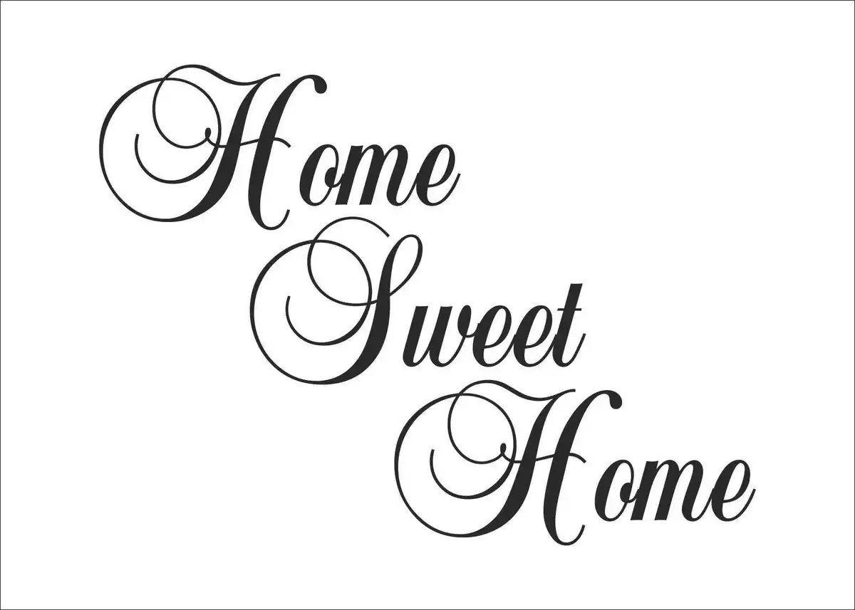 | home decoration HOME HOME eBay decal art wall SWEET Quotes vinyl sticker HSH1