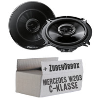 Mercedes C-Klasse W203 Heck - Pioneer Lautsprecher Auto Boxen KFZ TüR Hinten SET