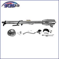 33" INCH CHROME GM STYLE TILT STEERING COLUMN AUTOMATIC SHIFT WITH KEY
