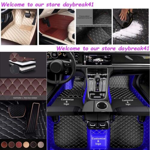 For Fiat 500 500X 500L Car Floor Mats Auto Liners Carpets Waterproof Pads Custom - Picture 6 of 22