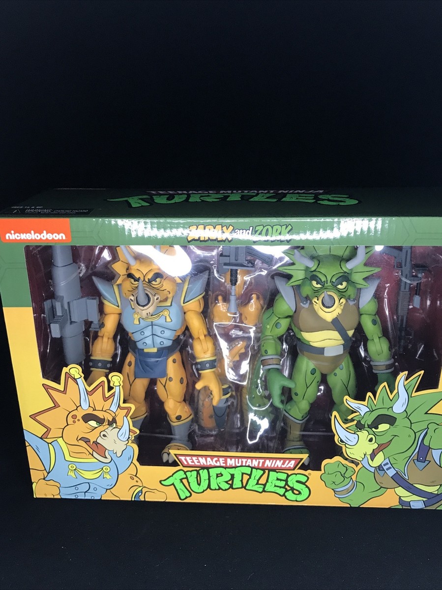 NECA Teenage Mutant Ninja Turtles TMNT ZARAX and ZORK