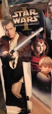 star wars standee the phantom menace life size pieces not complete