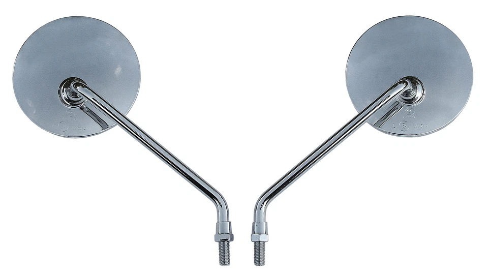 Par de espejos retrovisores redondos para motocicleta de 4" calidad OEM - Suzuki GS550 GS750 GS850 GS1000 Foto 3 de 4