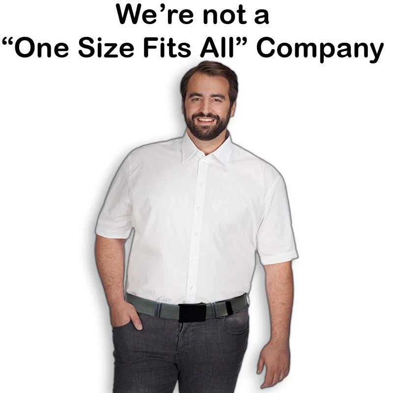 Build A Belt Men's Star Silver Flip Top 1.25" Wide Buckle with Canvas Web Belt - Image 2 of 4