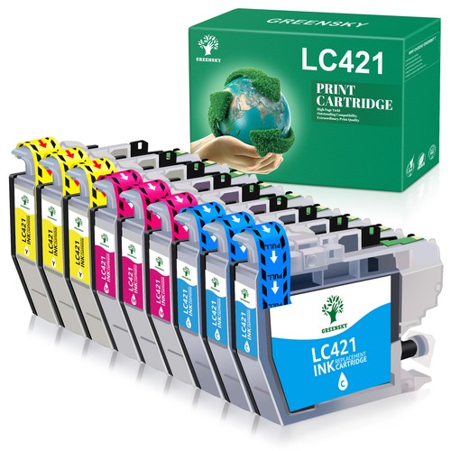 LC-421XL Set Patronen Für Brother DCP-J 1050 DW 1140 DW 1800 DW MFC-J 1010 DW