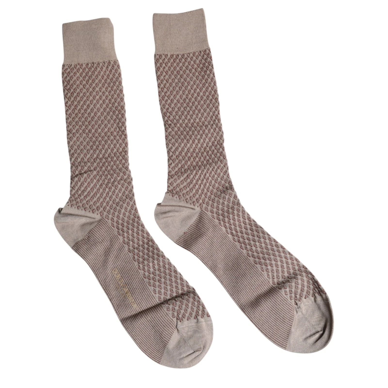 DOLCE & GABBANA Socks Brown Solid DG Logo Mid Calf Men Accessory s. Tag L 120usd
Opens in a new wind
