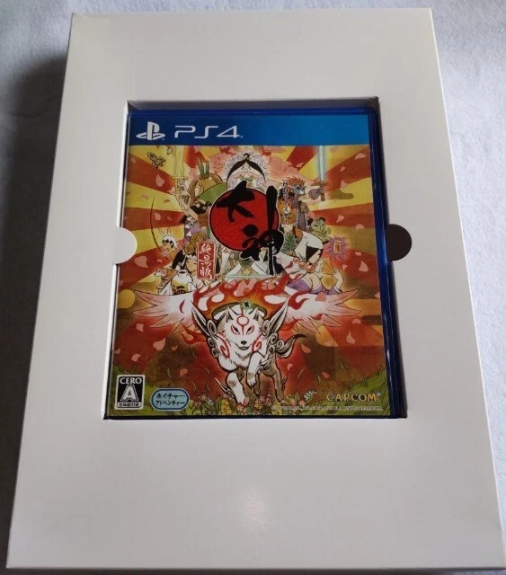 PS4 Okami HD Remaster Zekkeiban Sachi Tsutsumi Limited Edition Japan import - Image 3 of 4