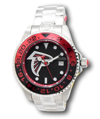 Invicta NFL Atlanta Falcons Men's 47mm Grand Diver Automatic Watch 45047 - Picture 4 of 11