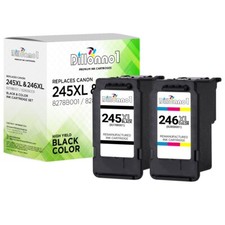 PG 245XL CL246XL Ink Cartridges Combo Canon PIXMA TS202 TS302 TS3120 TS3122 -