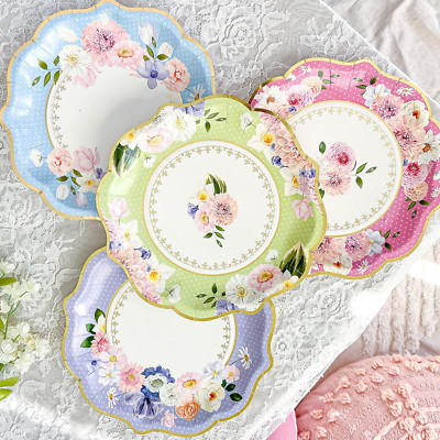 Kate Aspen 9 In. Premium Paper (Assorted Set of 16) Tea Party Decorations, One S