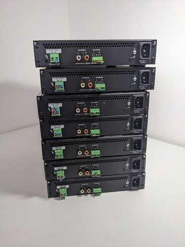 Job Lot 8 x Crestron AMP-1200-100 Single-Channel Modular Power Amplifier - Photo 2/2