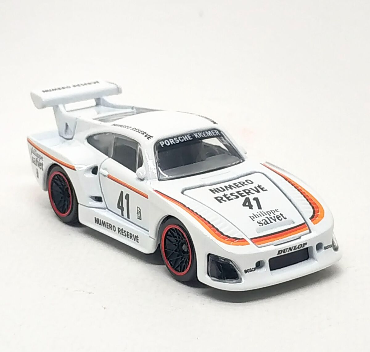 Majorette Porsche 935 K3 - no.41 - White 1:62 (3 Majorette Porsche 935 K3 - no.41 - White 1:62 (3