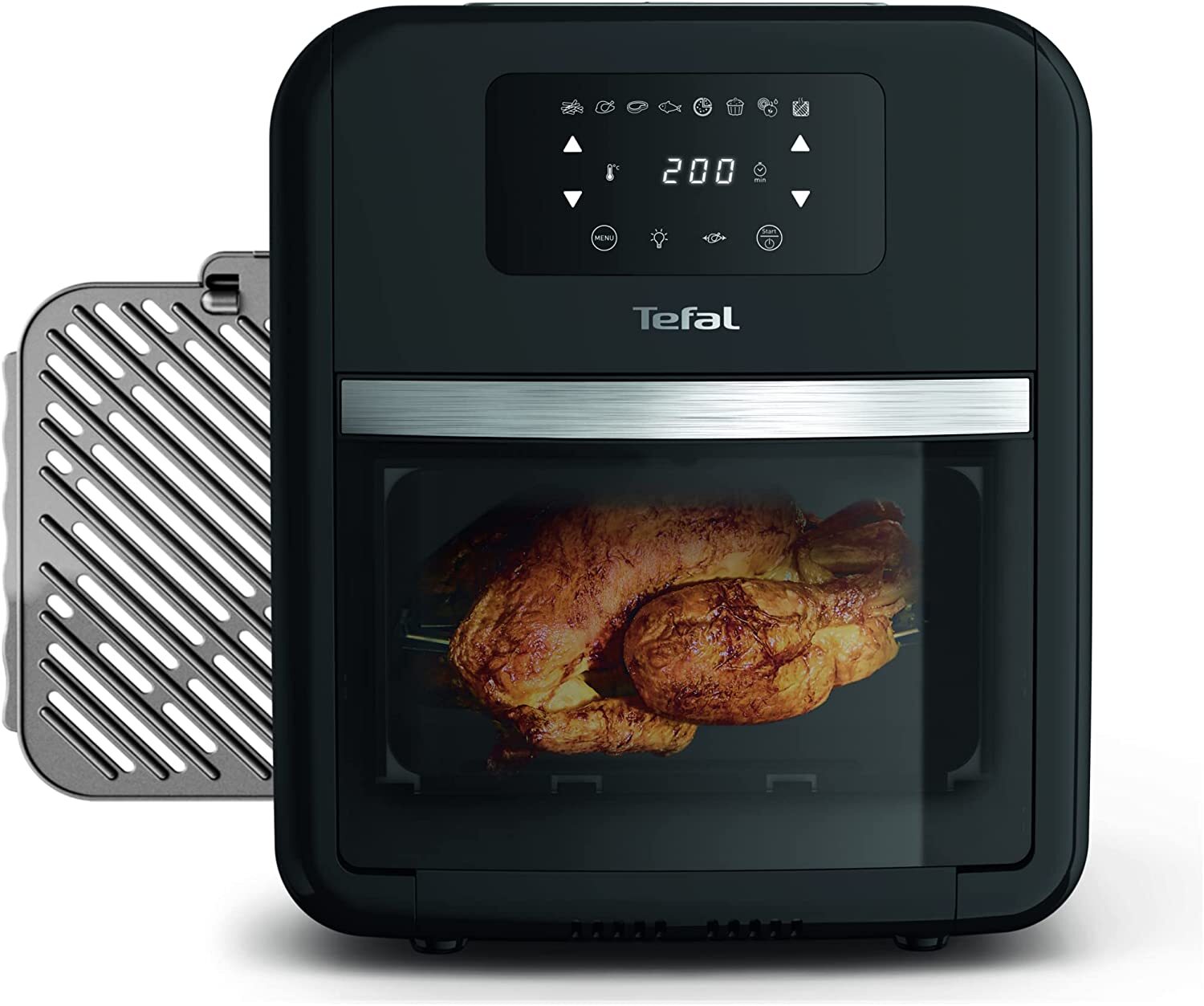 Tefal FW501 EasyFry 9in1 11L Air Fryer Mini Oven Black B+ eBay