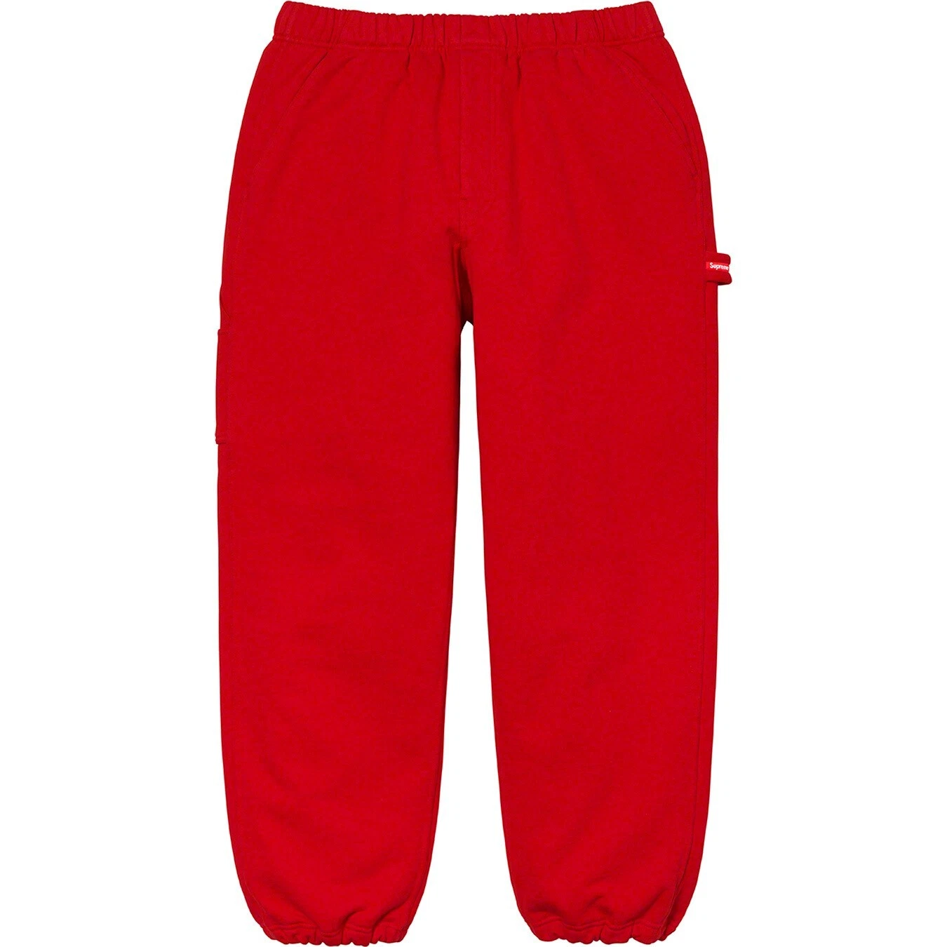 Pantalon de survêtement Supreme Utility Pocket rouge SS21