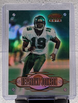 1996 Bowman Best Bets Keyshawn Johnson Rookie Refractor #BB1!