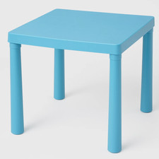 Tavolino per bambini 50x50x45 cm disponibile in tre colori plastica