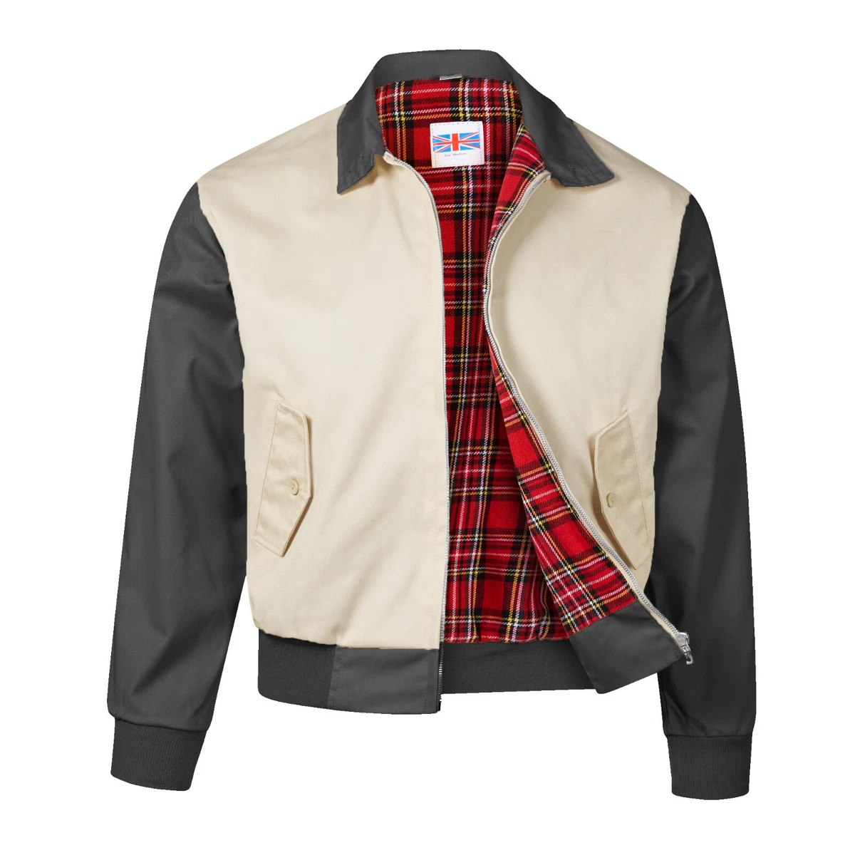 Two tone cheap harrington jacket