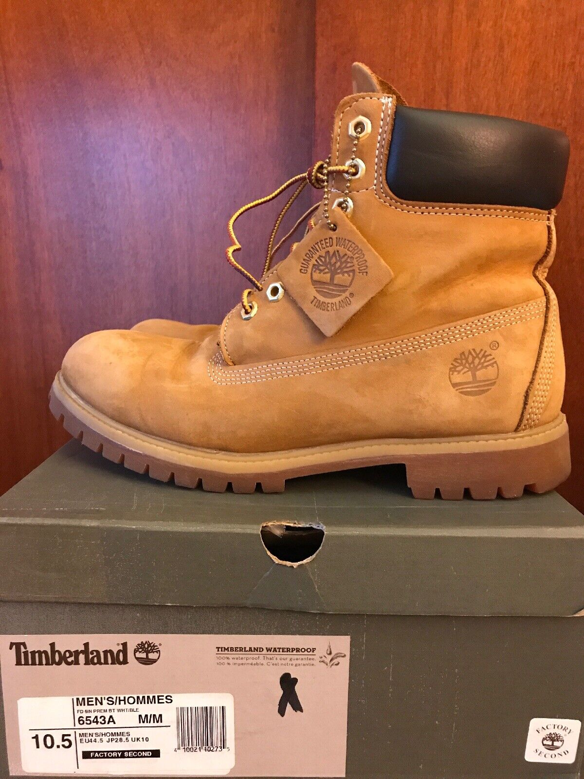 Timberland 6 inch 10.5 M Men's /Hommes Boots | eBay