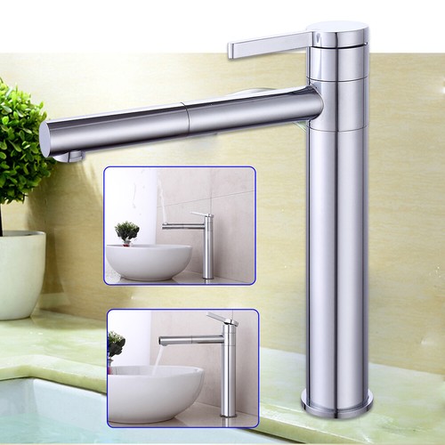 Rubinetto lavabo alto rubinetto lavabo miscelatore monocomando NUOVO - Foto 17 di 17