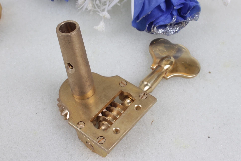 1set 3/4 4/4 Upright Bass Peg String Tuners  Tuning Peg Brass Easy Adjust - Image 4 of 4