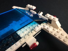 1987 Lego 6884 Aero Modules Futuron Space Classic Spaceship Complete