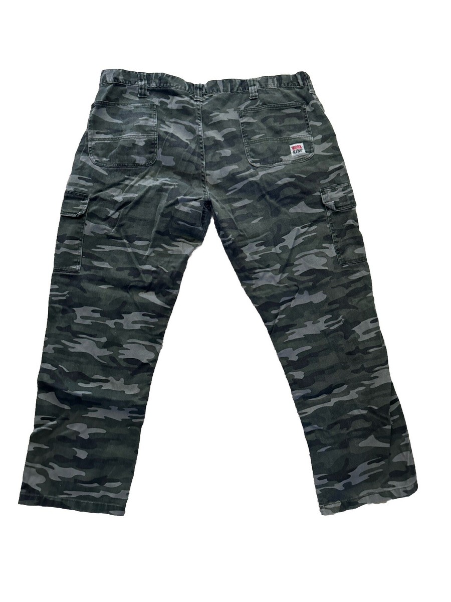 Lot of 3- WORK KING (Tough Duck) Cargo Camo Pants Mens 44 x