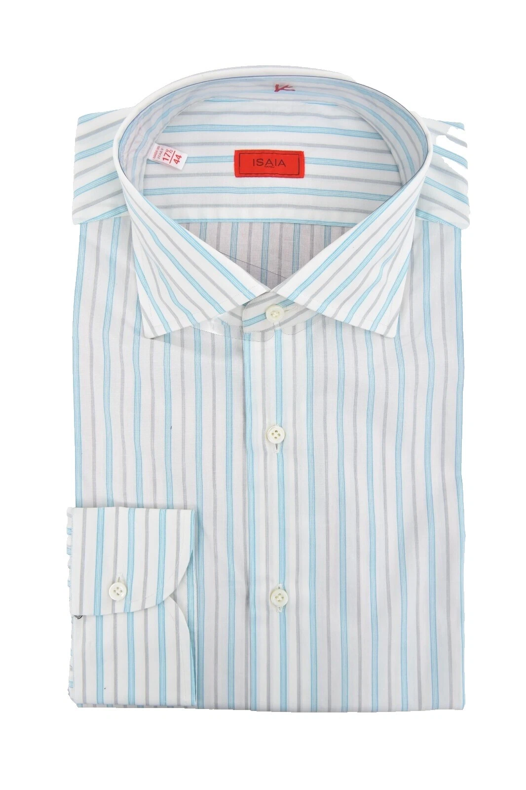 Isaia Branco Tamanho Regular Camisas sociais masculinas