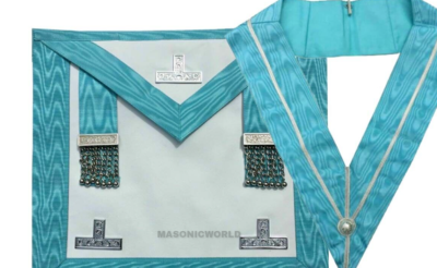 MASONIC WORSHIPFUL MASTER Apron Craft-Lambskin WM Masonic Regalia