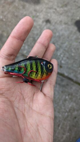 FULLY CUSTOM PAINTED BLUEGILL RATTLE TRAP - Picture 2 of 6