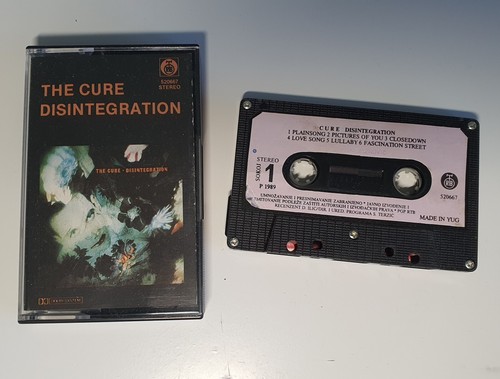 The Cure – Disintegration cassette tape Yugoslavia