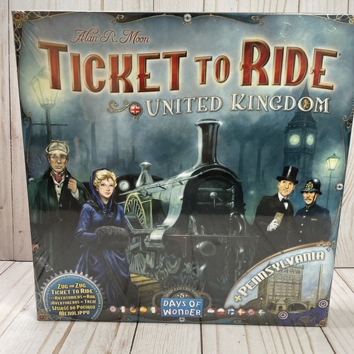 Ticket to Ride - Colección de Mapas Vol 5: Reino Unido y Pensilvania Totalmente Nuevo - Imagen 1 de 7