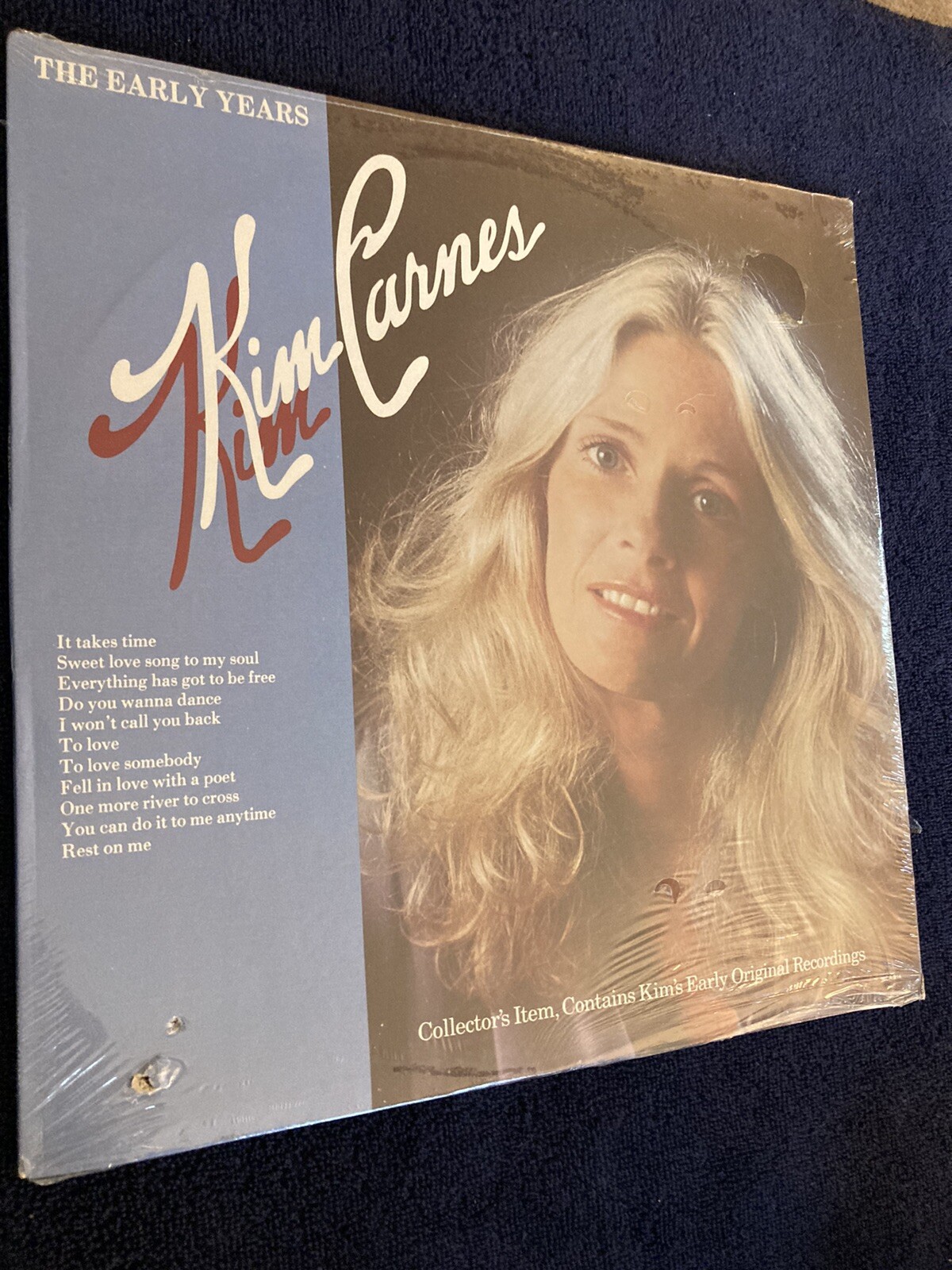 KIM CARNES~ The Early Years. 1984 NEW Vinyl Lp. STILL SEALED! Quick Shipping!!!