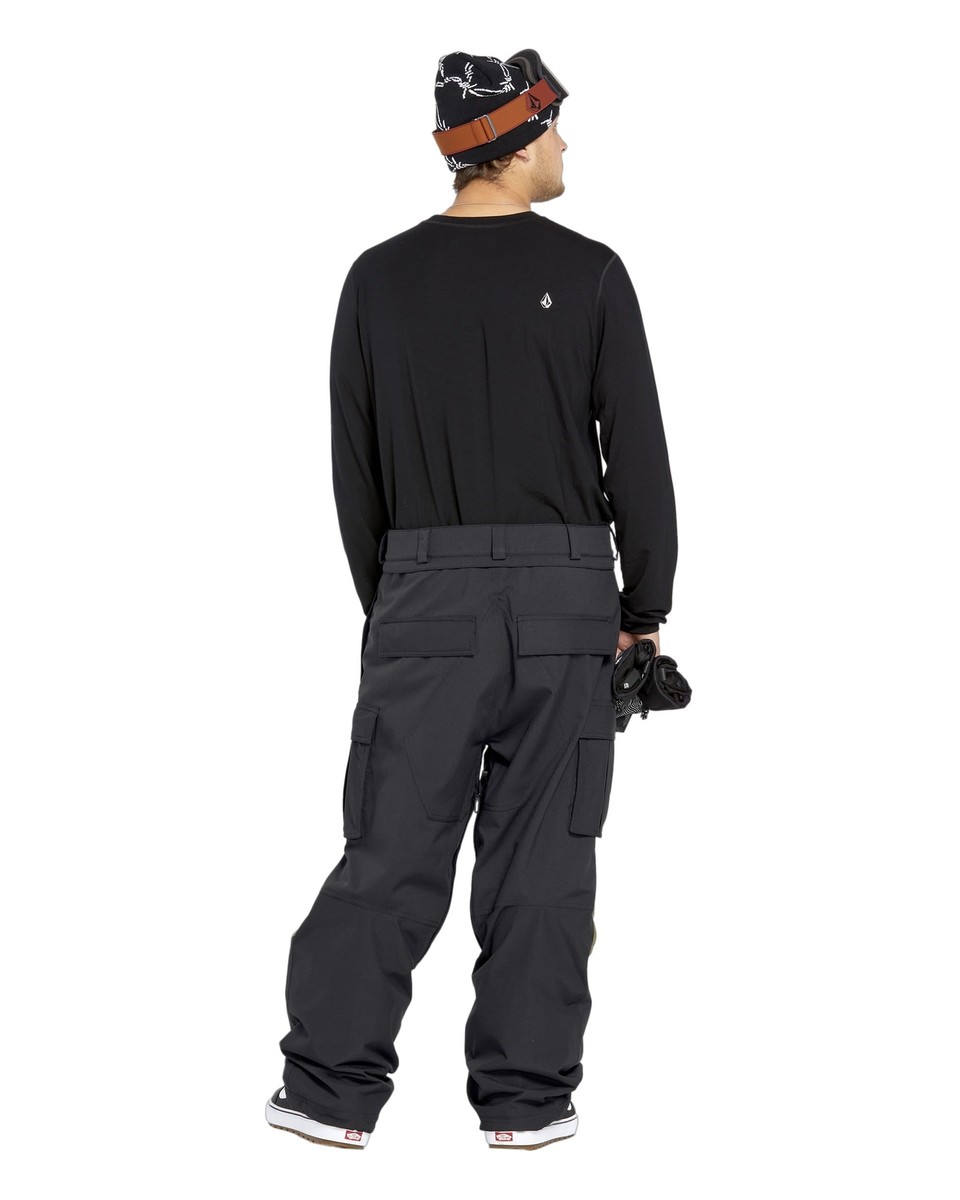 Volcom Nwrk Baggy Men's Snow Pants, Black, Large | eBay