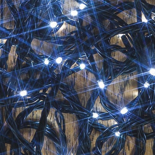 Noma 120 Indoor/Outdoor Multi-Action Christmas Xmas Lights with Timer - White - Picture 7 of 8