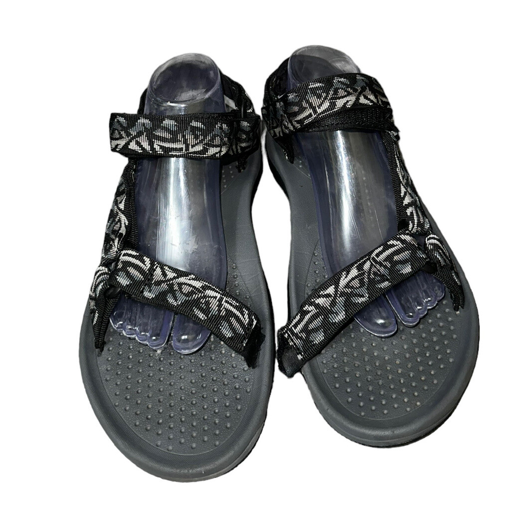 TEVA Men\'s Size 11 Gray Sandals Adjustable Straps s-l400.jpg main image 4
