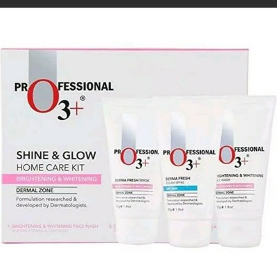 o3  shine & glow facial kit