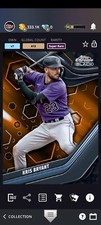 Topps Bunt Chrome Black 23: Kris Bryant Orange Super Rare DIGITAL CARD