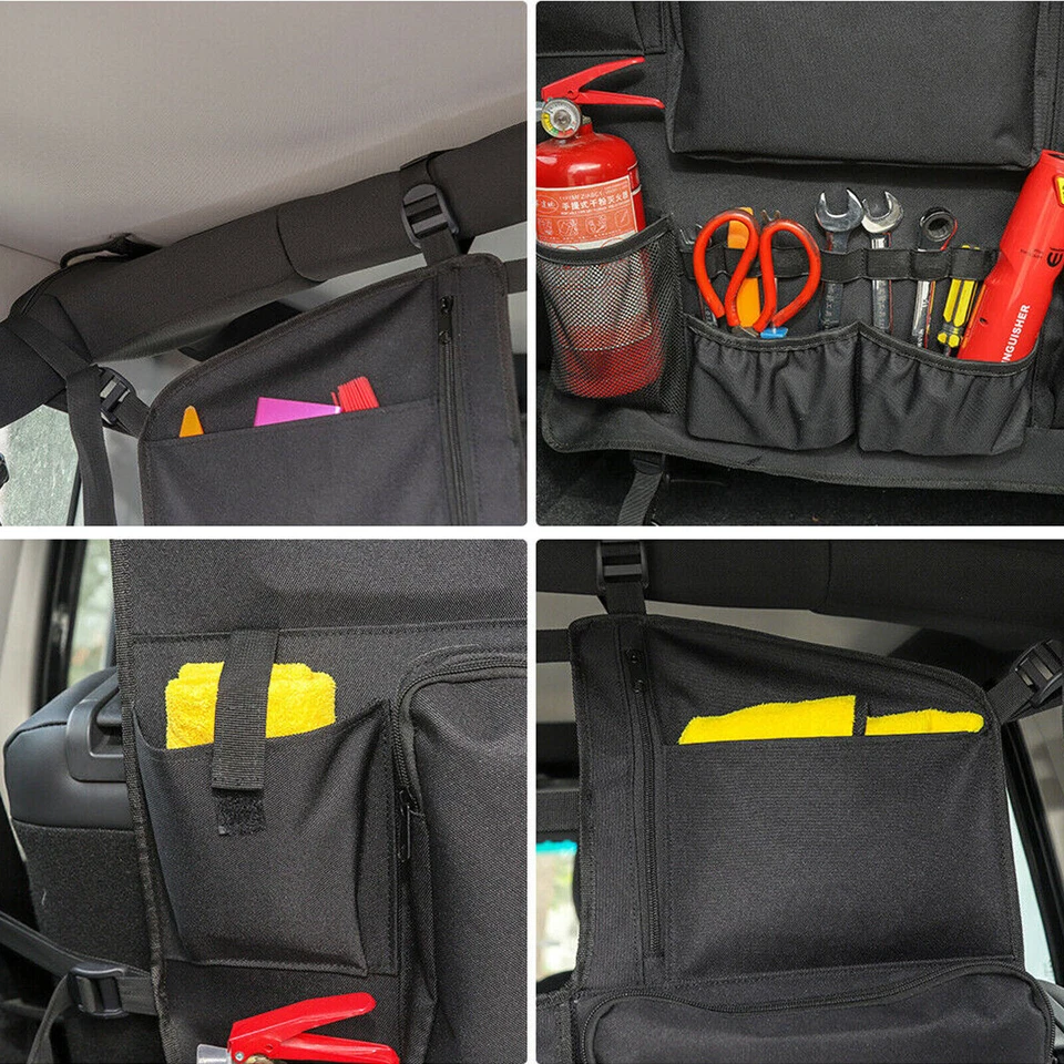 Car Trunk Organizer Storage Bag fit for Jeep Wrangler JK JL 07-20 Accessories - Изображение 3 из 4