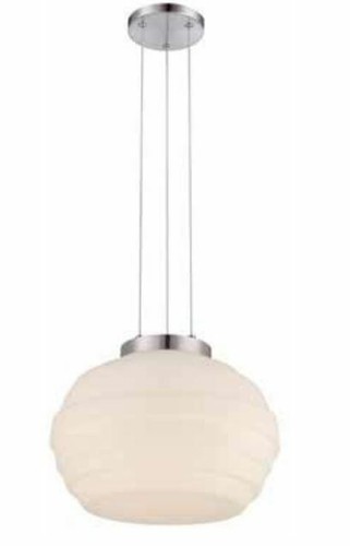 WAC Elliptic PD-51915-BN Brushed Nickel 15"W 2700K Monopoint LED Pendant - Picture 2 of 12