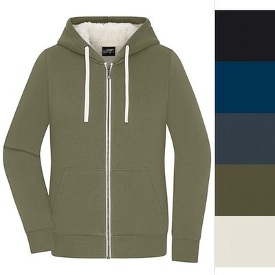 James & Nicholson Ladies' Doubleface Jacket JN1319 Damen Sweatjacke NEU
