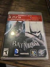 Sony PlayStation 3: Batman Arkham Asylum/Arkham City Dual Pack (Greatest Hits)