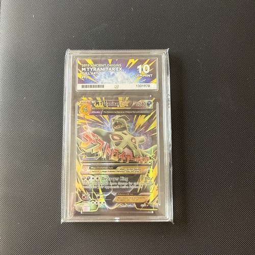 M Tyranitar-EX graded ACE 10 for sale on eBay